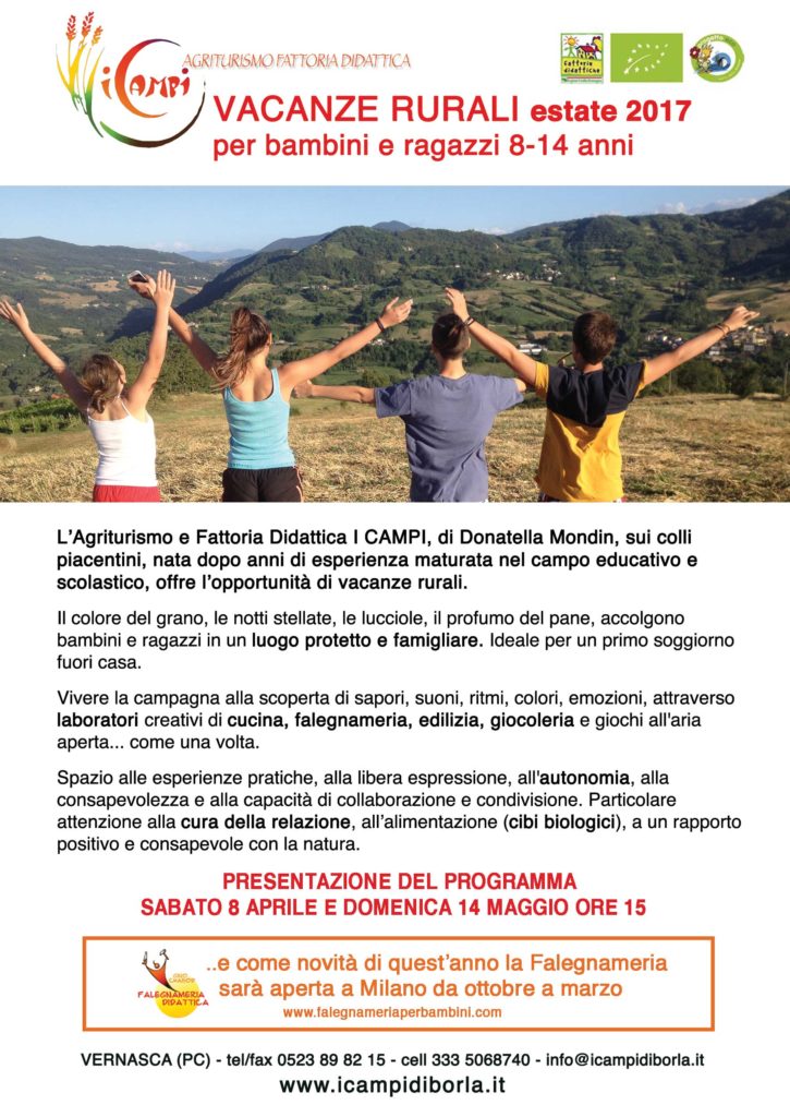 vacanze rurali -2017